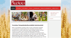 Desktop Screenshot of kekri.fi